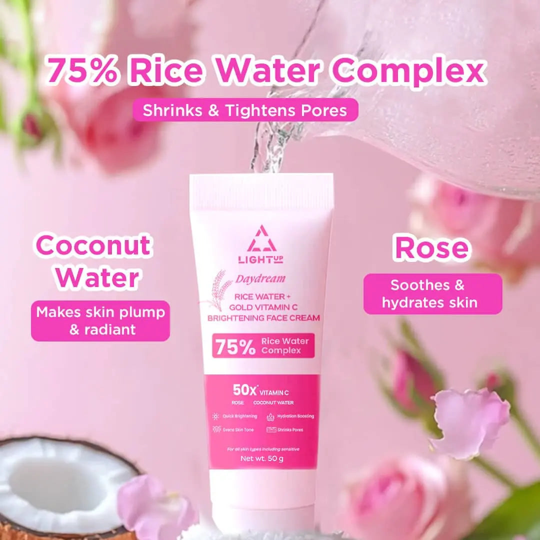 ingredients in daydream rice water cream